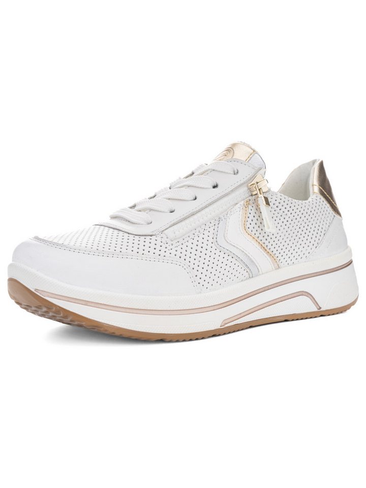 Ara Damen Sneaker Sapporo Sneaker (silber/weiß)