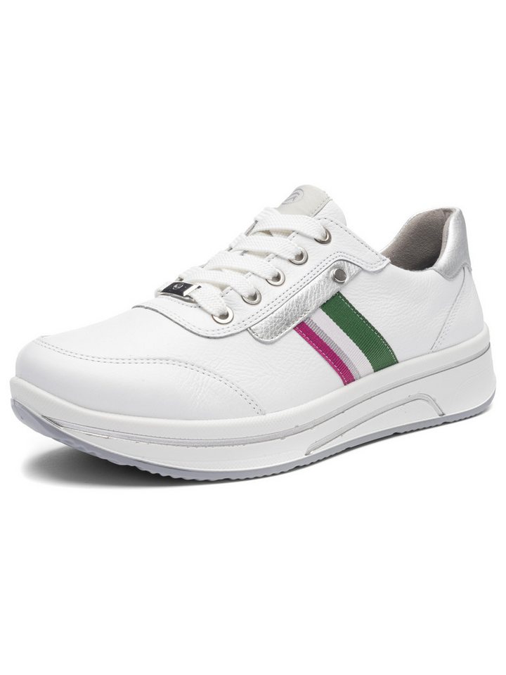 Ara Damen Sneaker Sapporo Sneaker (silber/weiß)