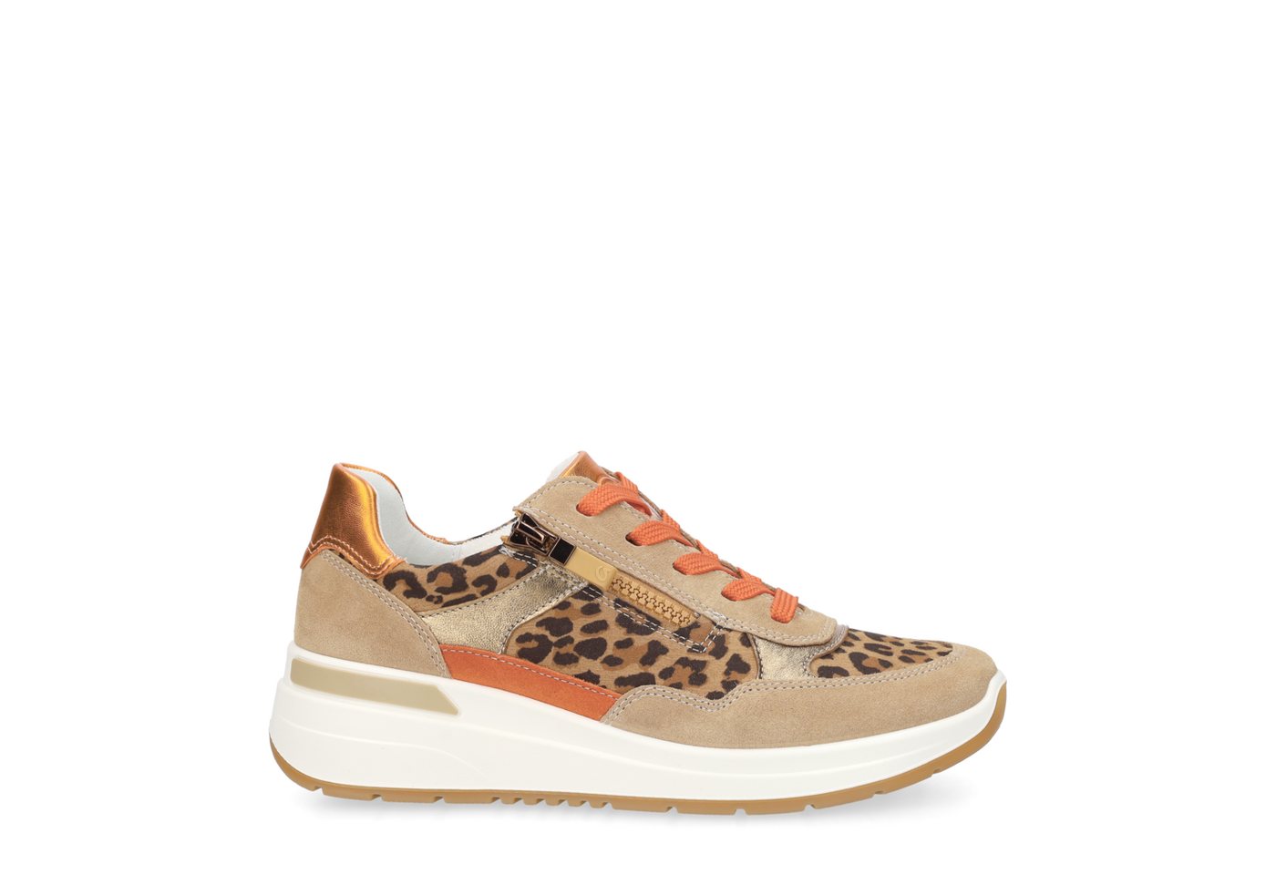 Ara 57702-10 GARDA, Sneaker, Braun kombiniert, Damen Sneaker