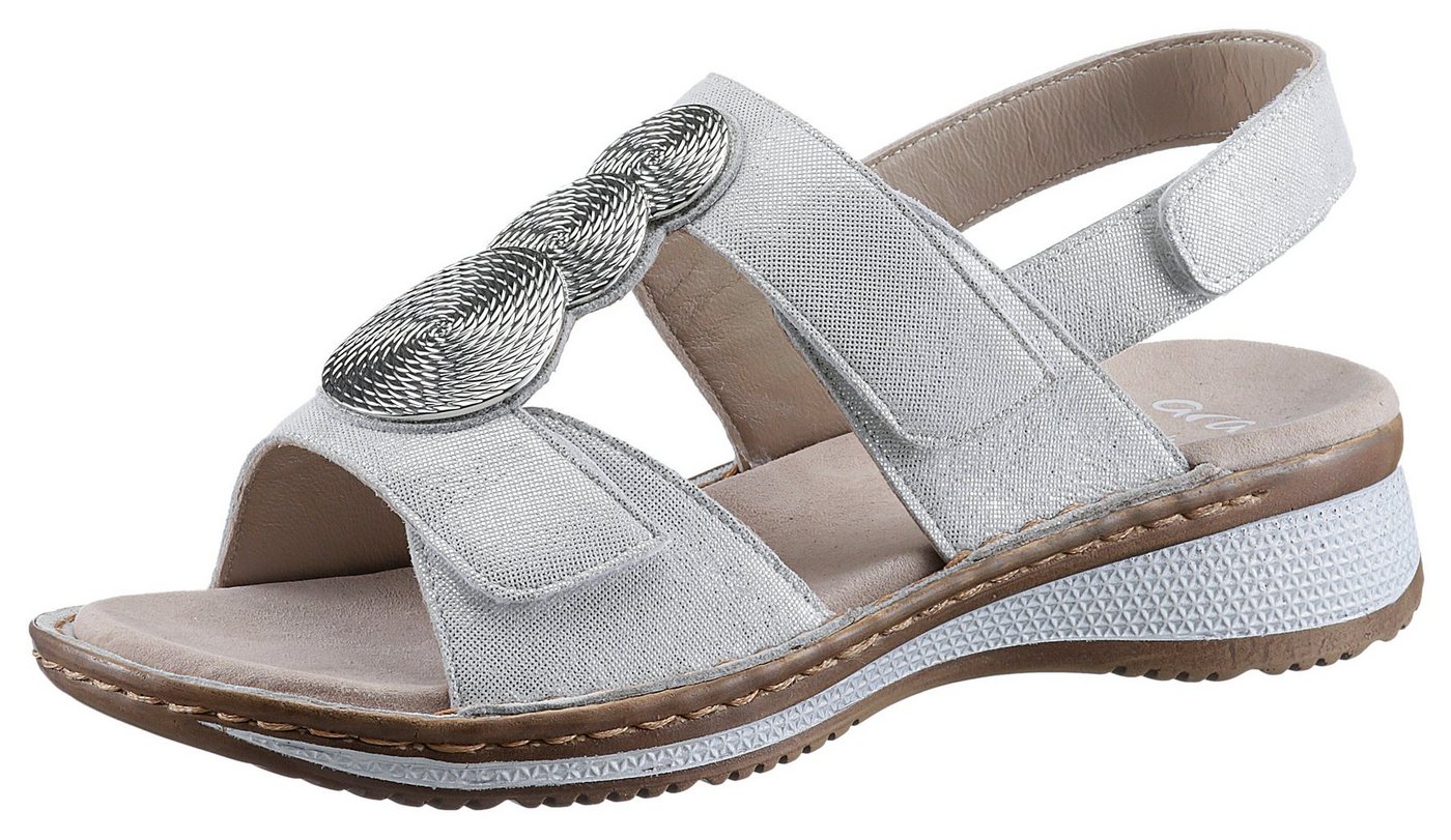 Ara HAWAII Sandale, Sommerschuh, Sandalette, Keilabsatz, in Bequemweite G (weit)