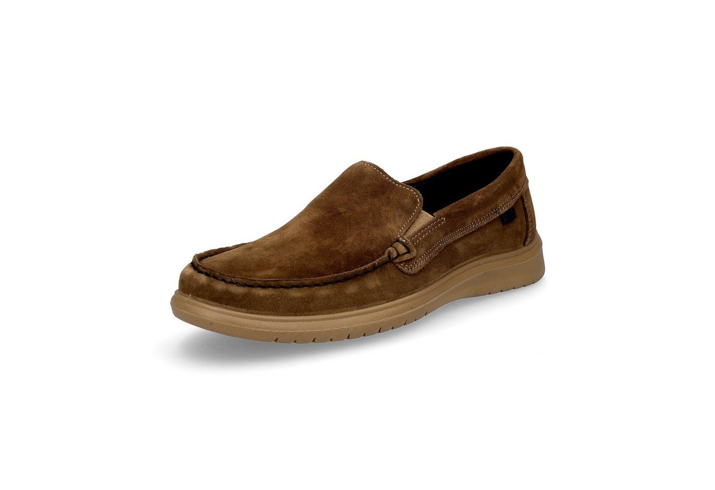 Ara Herren Leder Slipper braun Slipper