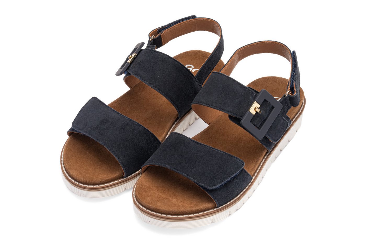 Ara KENT Keilsandalette Riemchensandale mit Zierschnalle, in Komfortweite G (weit)