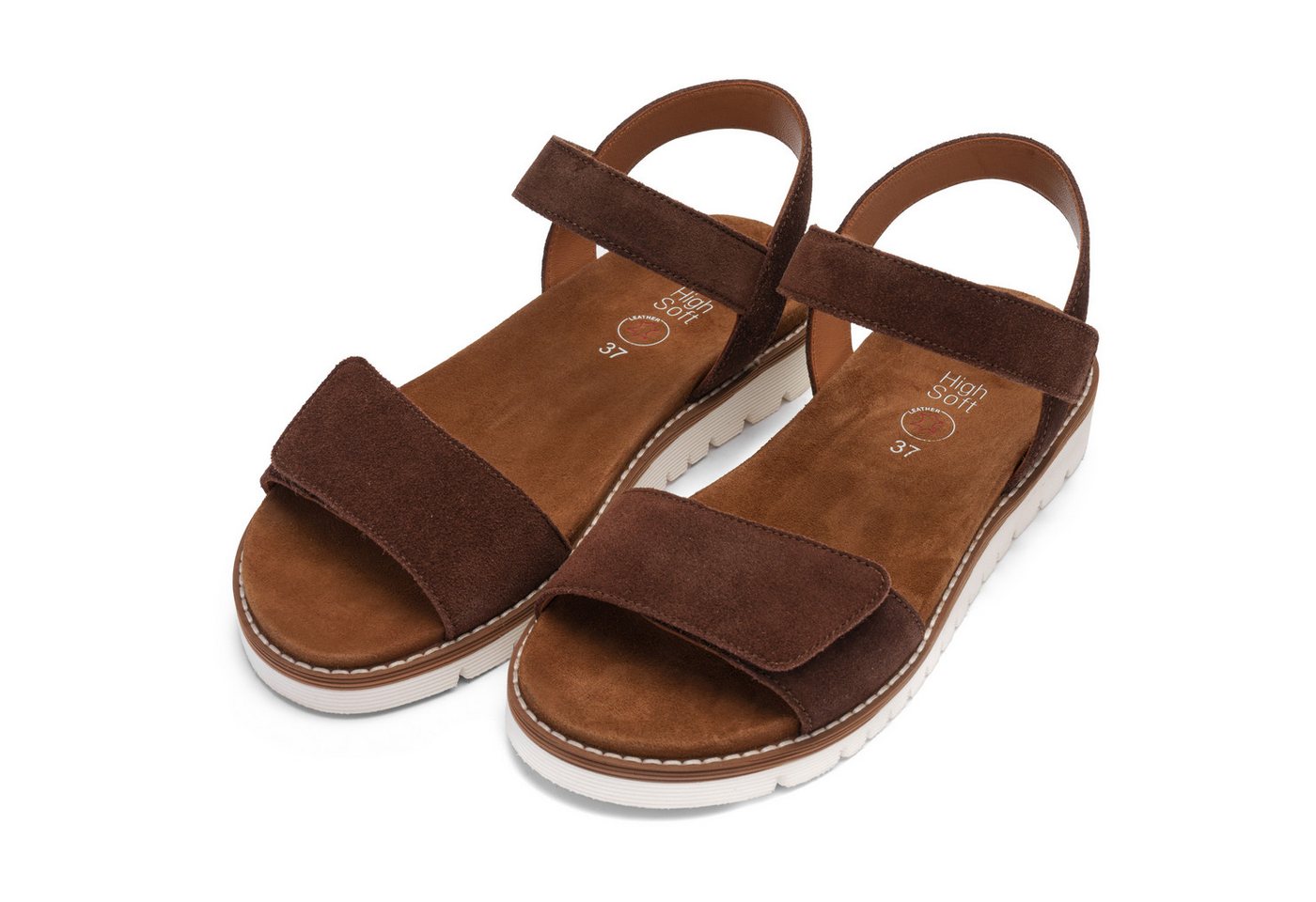 Ara KENT Riemchensandale Keilsandalette, Sommerschuh mit High Soft-Funktion, G-Weite