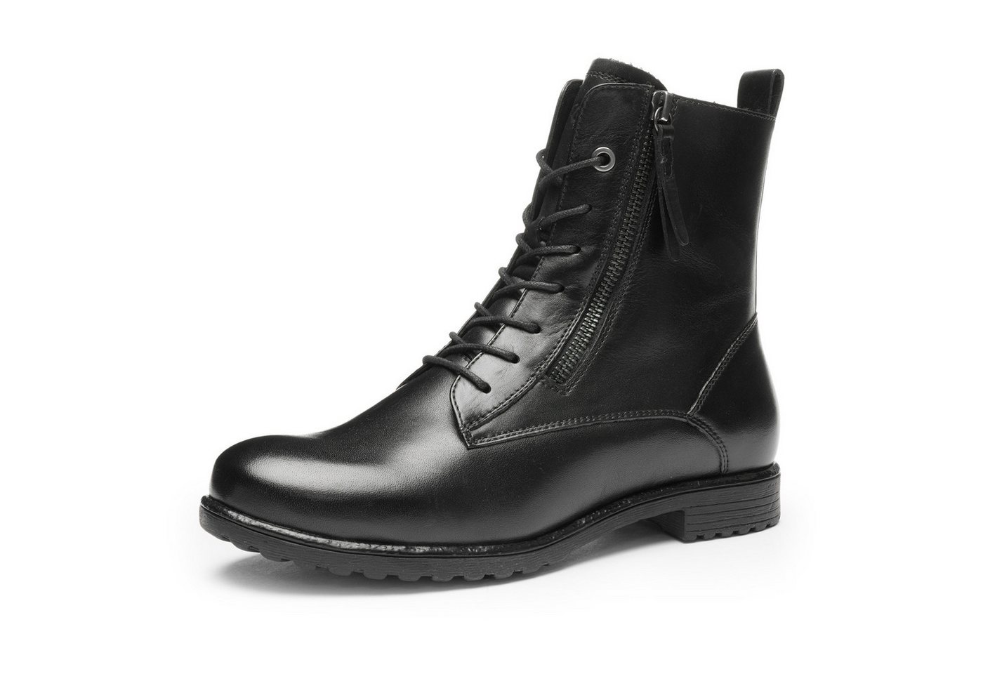 Ara LIVERPOOL Schnürboots Kurzstiefel, Biker Boots in Bequemweite G (weit)