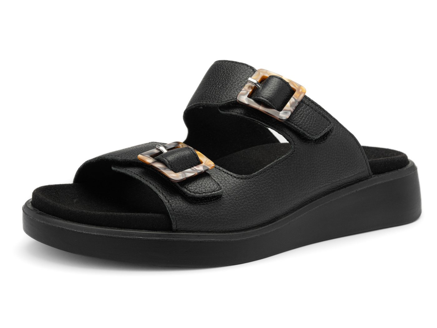 Ara Madeira Schwarz Pantolette
