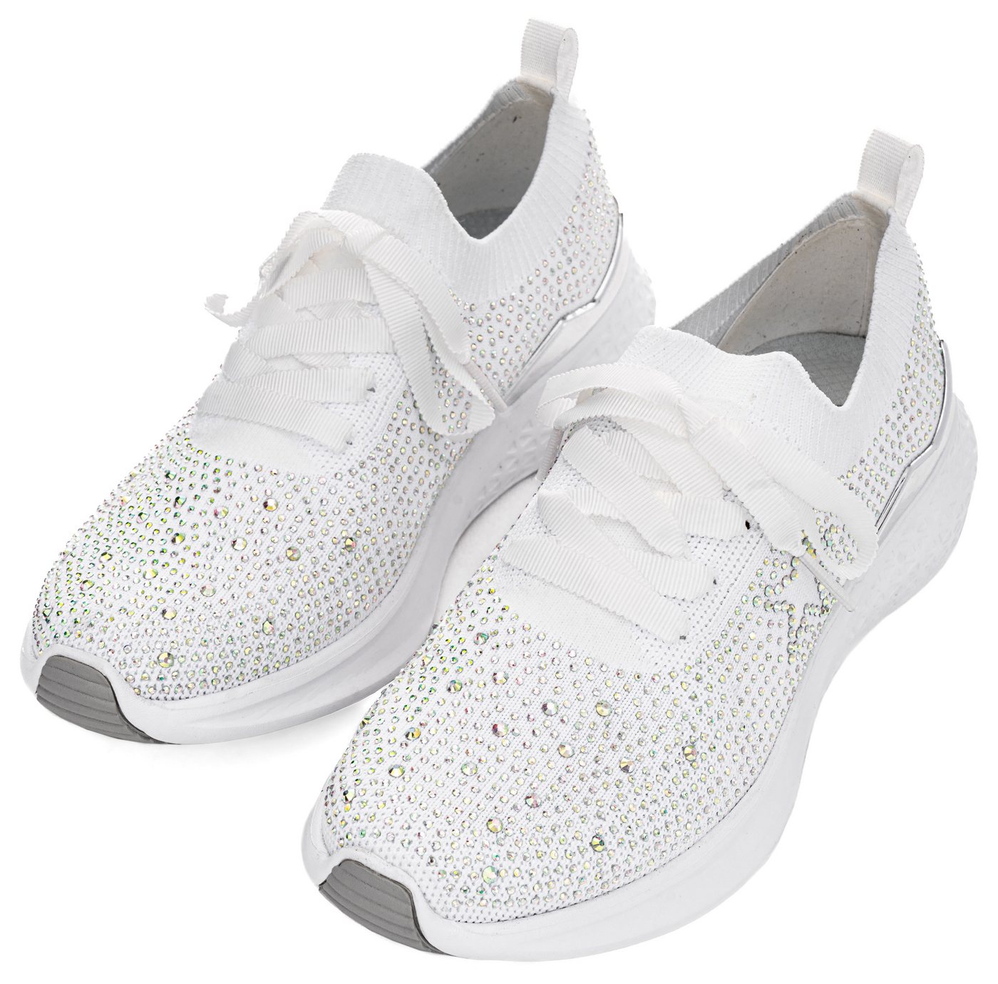 Ara MAYA Slip-On Sneaker, Schnürschuh, Slipper in Strickoptik, H-Weite