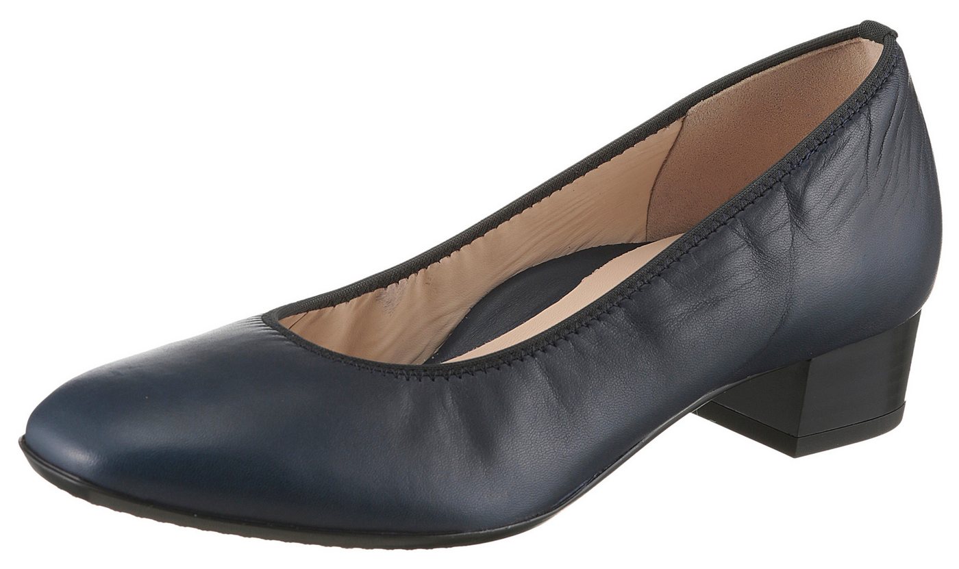 Ara MILANO Pumps Business Schuh in klassischer Optik mit Blockabsatz (blau)