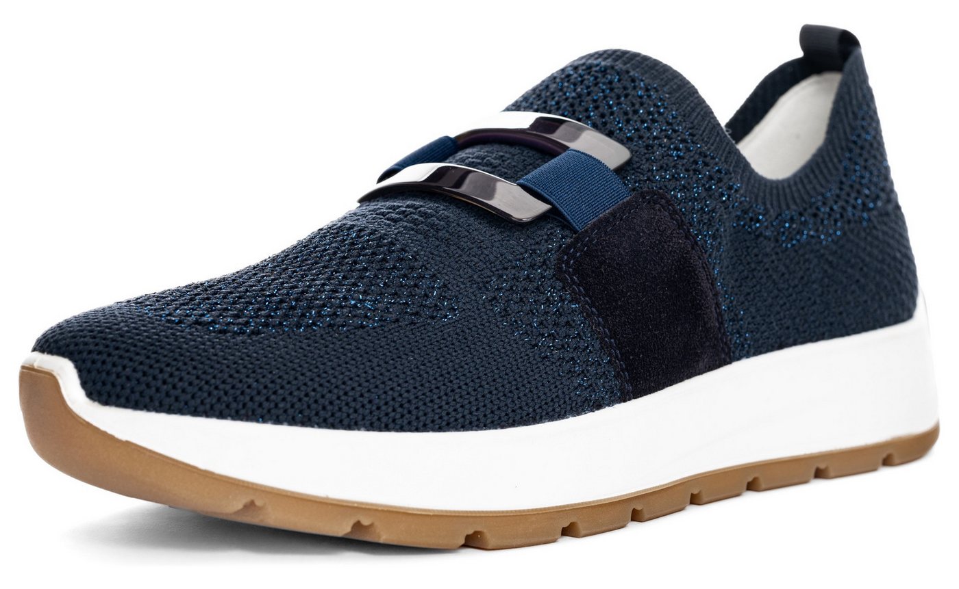 Ara NEW YORK Slip-On Sneaker, Freizeitschuh, Keilsneaker, Komfortschuh in Weite H (sehr weit