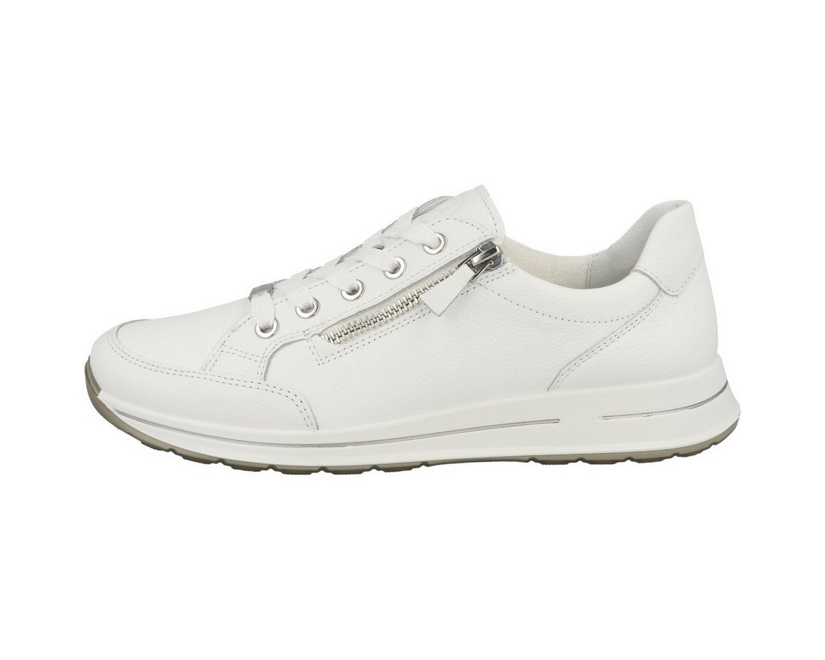 Ara Osaka 2.0 Damen Sneaker Turnschuhe, Sportschuhe, Freizeitschuhe, Halbschuhe, Schnürschuhe (weiß)