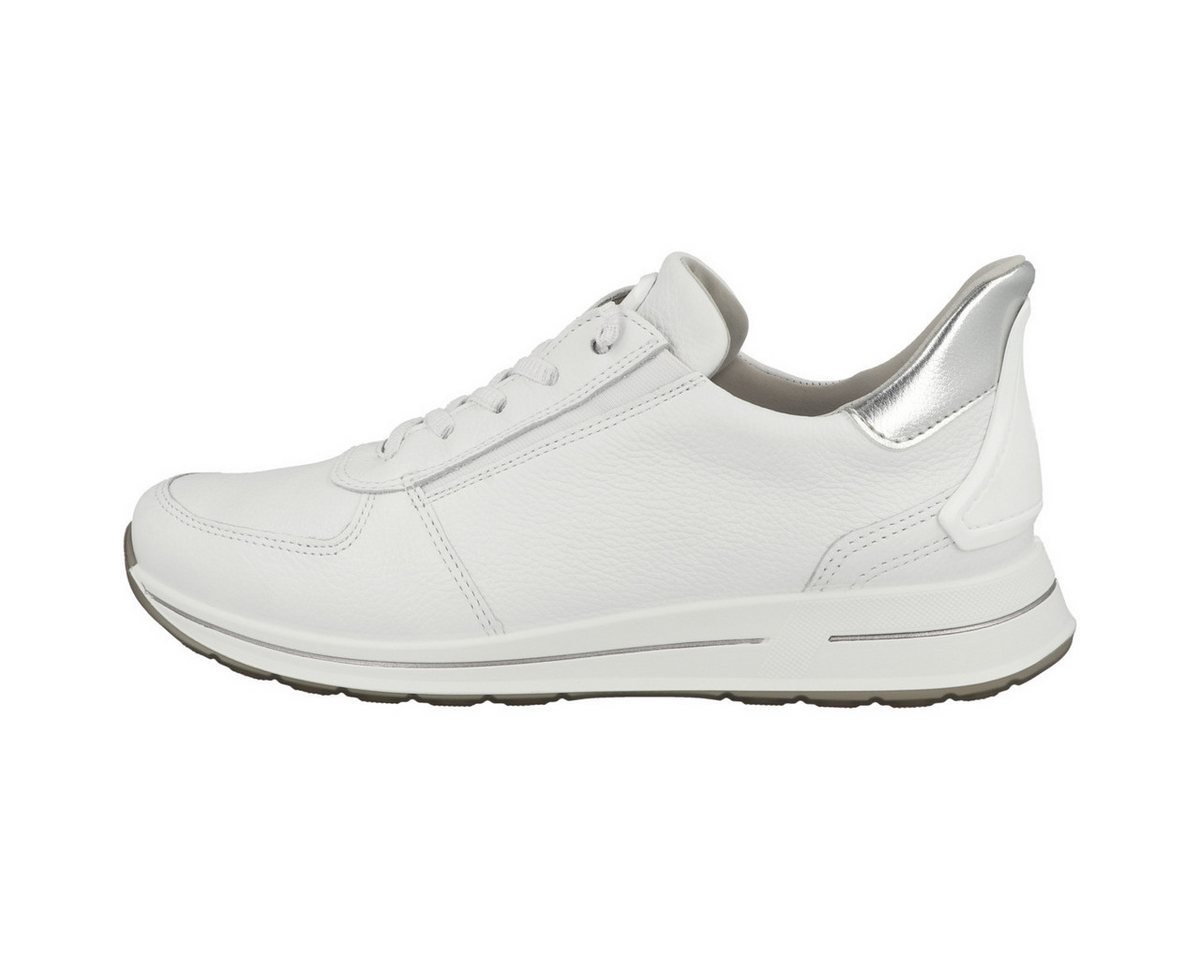Ara Osaka Damen Sneaker Turnschuhe, Sportschuhe, Freizeitschuhe, Halbschuhe, Schnürschuhe (weiß)