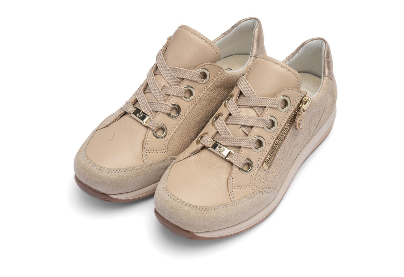 Ara OSAKA Keilsneaker, Freizeitschuh, Halbschuh, Schnürer in Komfortweite H (sehr weit)