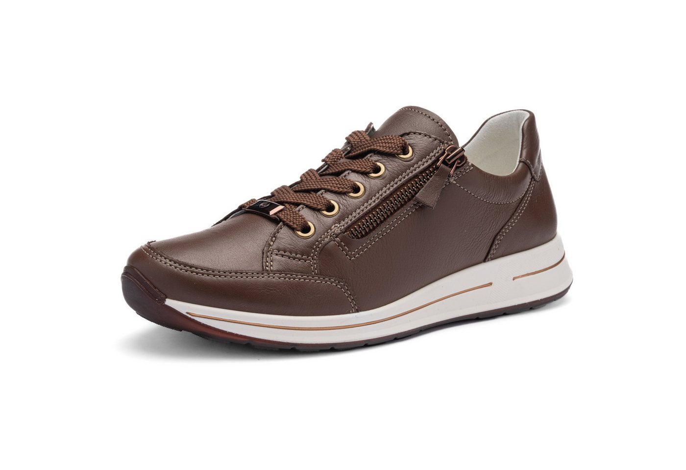 Ara OSAKA Keilsneaker Freizeitschuh, Halbschuh, Schnürer in Komfortweite H (sehr weit)