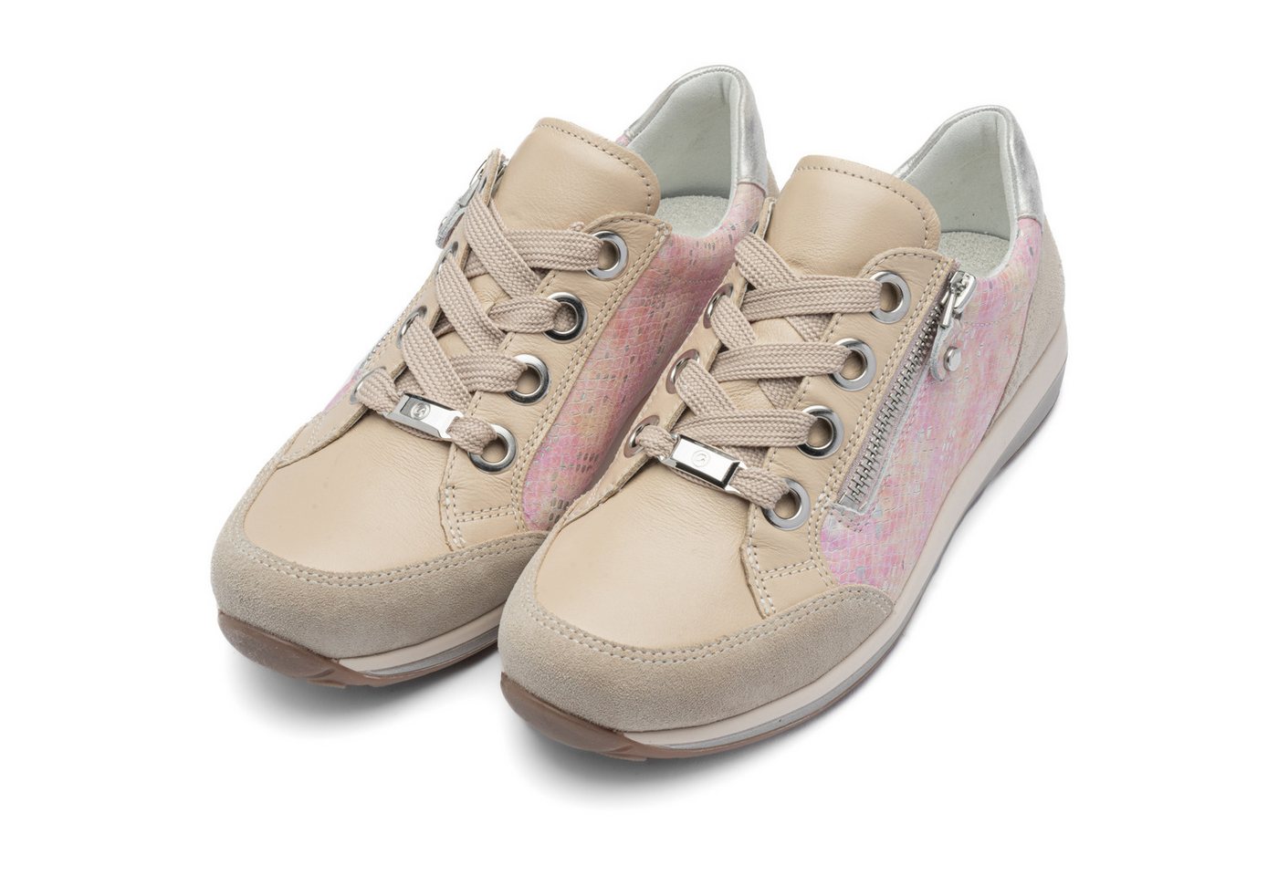 Ara OSAKA Keilsneaker, Freizeitschuh, Halbschuh, Schnürer in Komfortweite H (sehr weit)