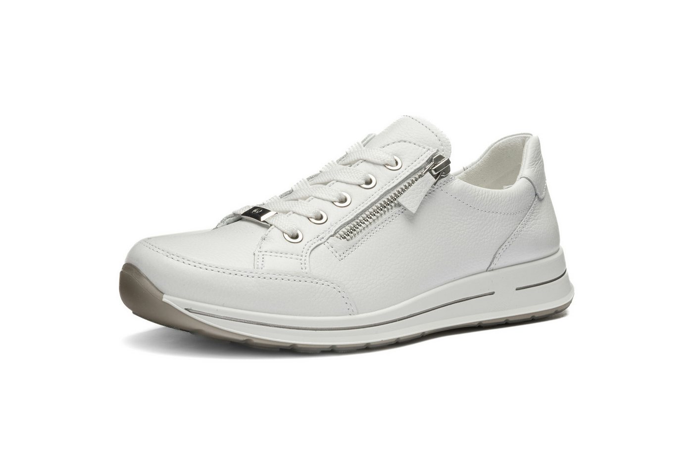 Ara OSAKA Keilsneaker Freizeitschuh, Halbschuh, Schnürer in Komfortweite H (sehr weit) (weiß)