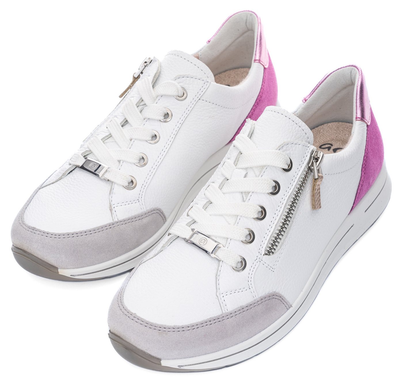 Ara OSAKA Keilsneaker, Freizeitschuh, Schnürschuh, Komfortschuh in Weite H (sehr weit)