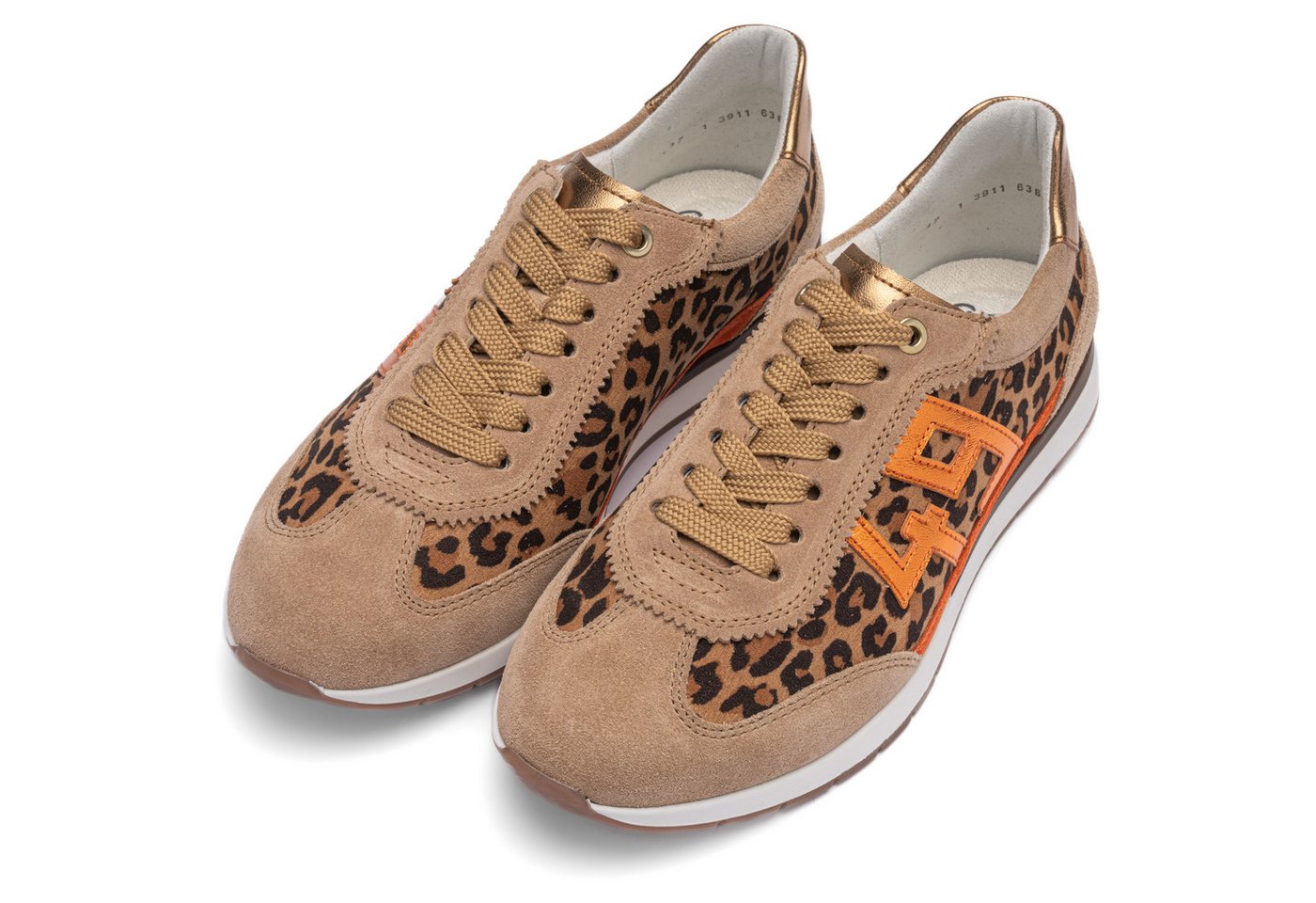 Ara PORTOFINO Sneaker Freizeitschuh, Halbschuh, Schnürschuh in Bequemweite G 1/2 (weit)