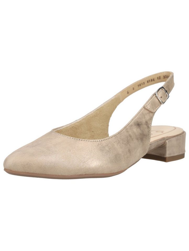 Ara Pumps Leder Slingpumps (beige)