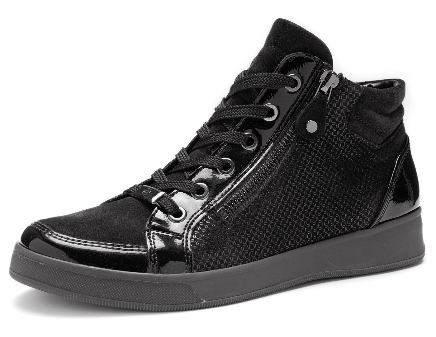 Ara ROM Sneakerboots Hightop Sneaker, Schnürboots in Bequemweite G (weit)
