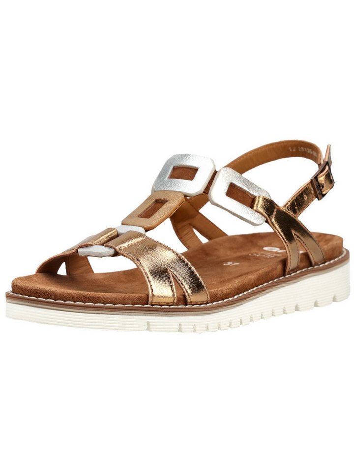 Ara Sandalen Glattleder Riemchensandale (Whisky)