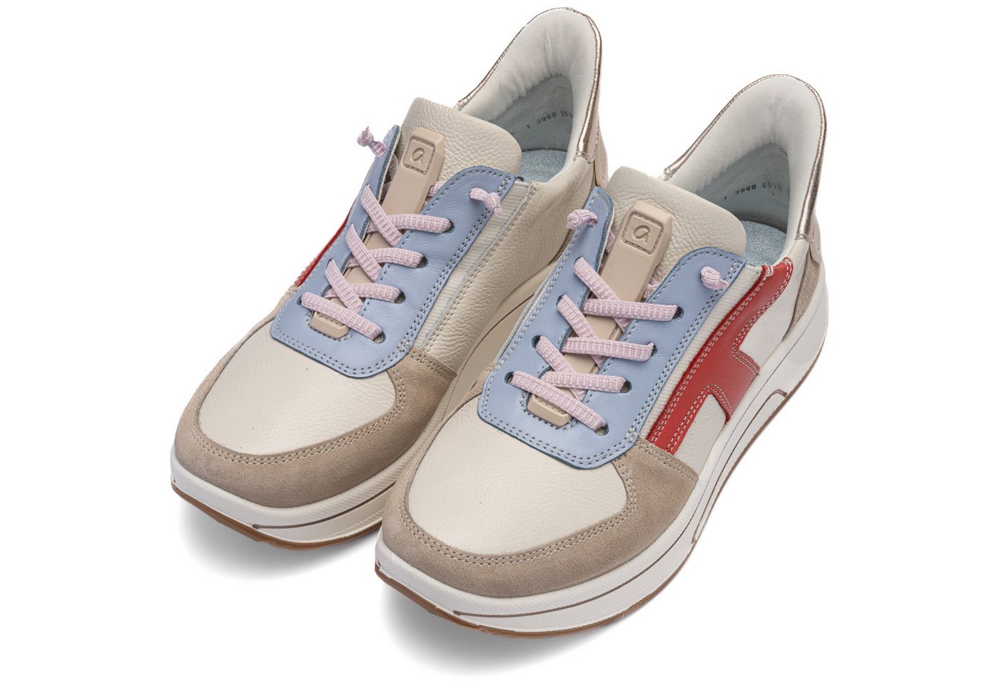 Ara SAPPORO 3.0 Slip-On Sneaker Halbschuh, Slipper, Freizeitschuh in Komfortweite H (sehr weit)