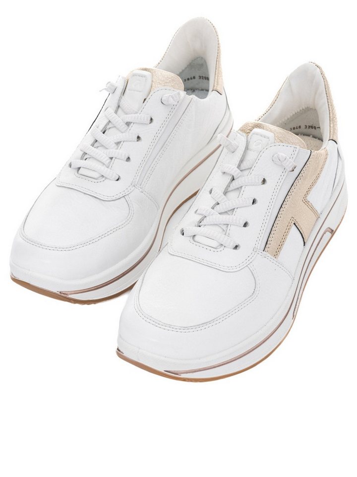 Ara SAPPORO Slip-On Sneaker, Freizeitschuh, Schnürschuh mit Frottee-Futter, H-Weite