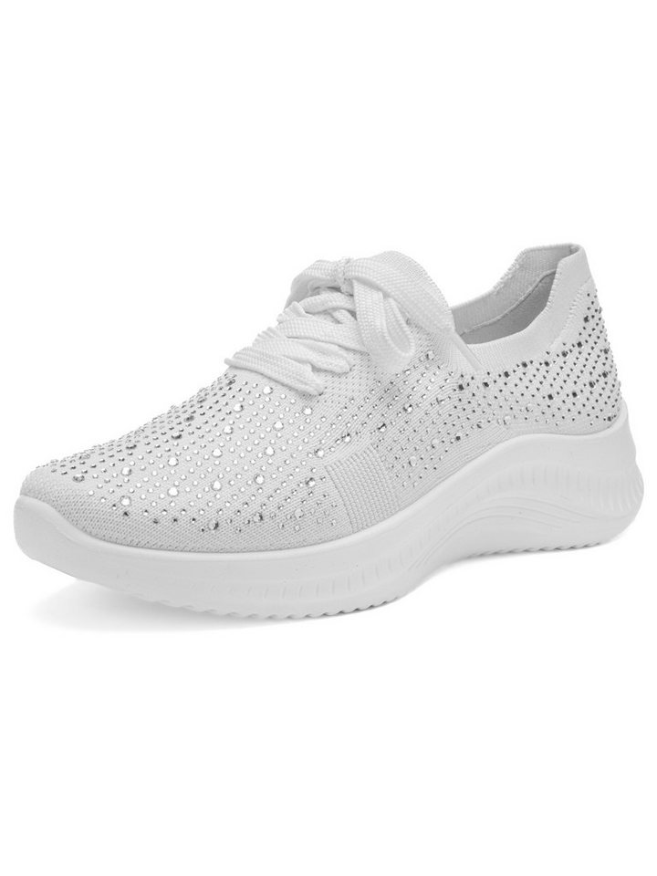 Ara Schnürer Seattle Sneaker (silber/weiß)