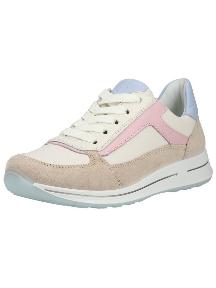 Ara Sneaker Leder Sneaker (beige/rosa)