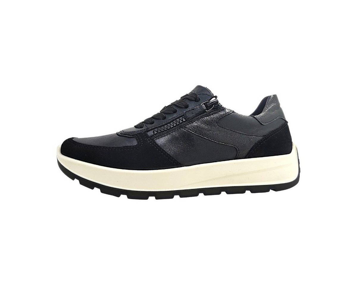 Ara sportlicher Schnürer Schnürschuh (schwarz)