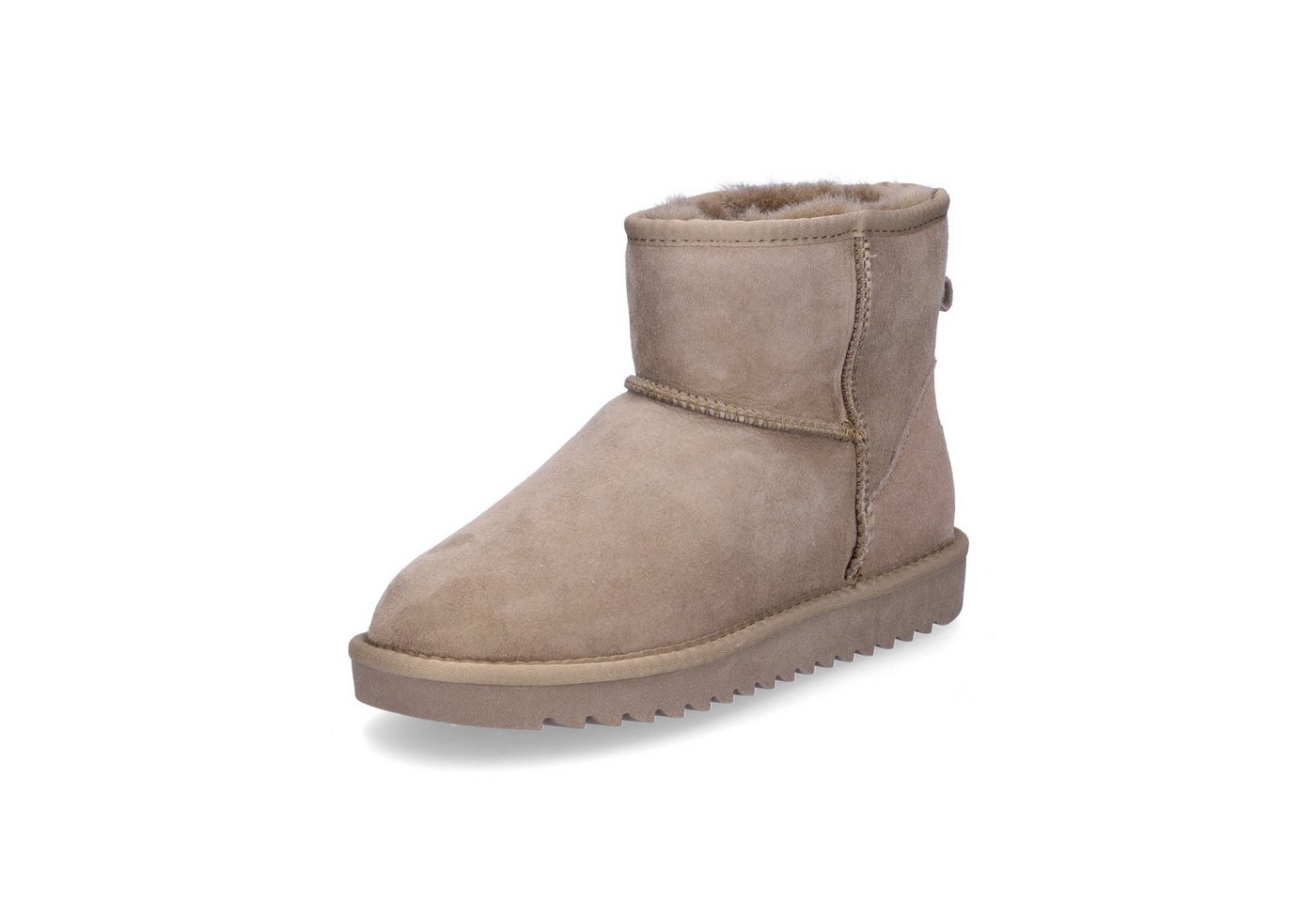 Ara Damen Boot taupe Ankleboots