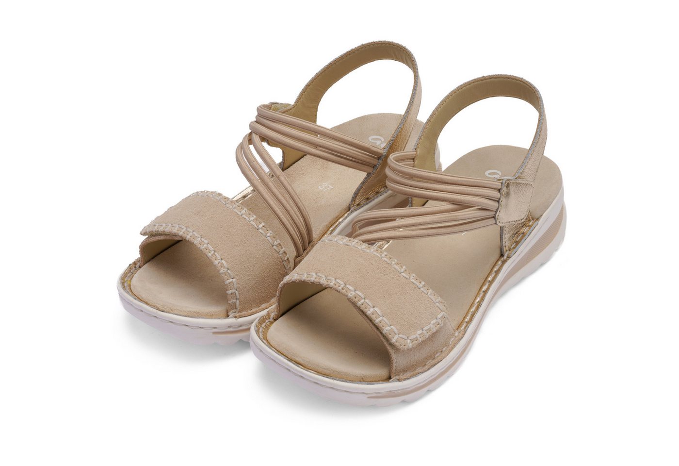 Ara TAMPA Keilsandalette Riemchensandale, Sommerschuh in bequemer Weite G (weit)