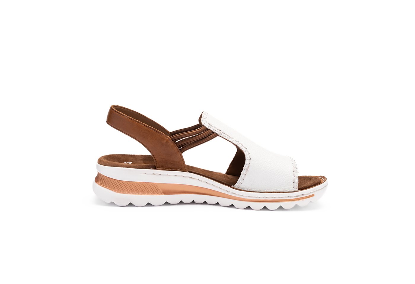 Ara 47225-14 TAMPA-S 2.0, Sandaletten, Weiß, Damen Sandalette