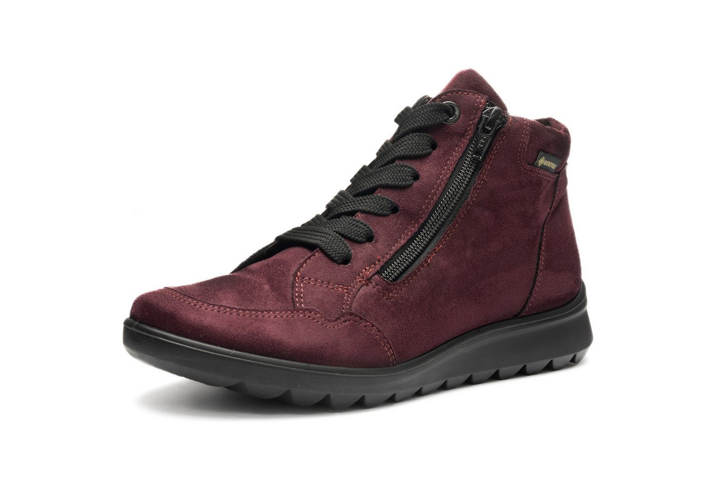 Ara TORONTO Schnürboots Snowboots, Winterstiefel mit Gore-Tex und Weite sehr weit (rot)