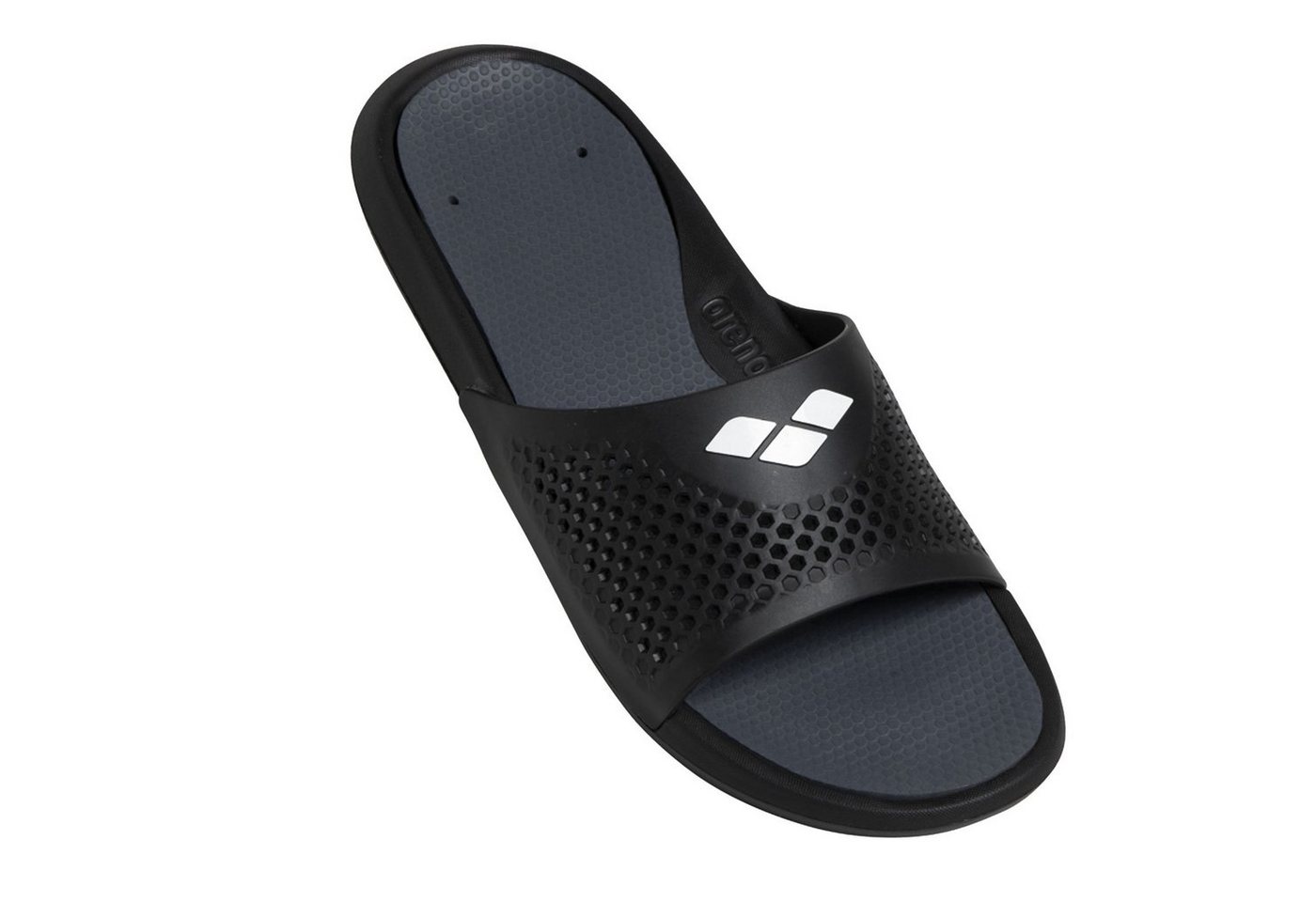 Arena Bruno Badepantolette mit perforierter Oberseite und Abflusslöcher