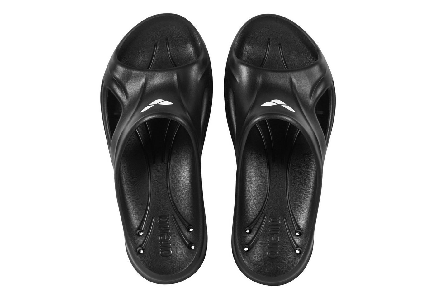 Arena Hydrosoft II Junior Badepantolette mit Cutouts an den Seiten