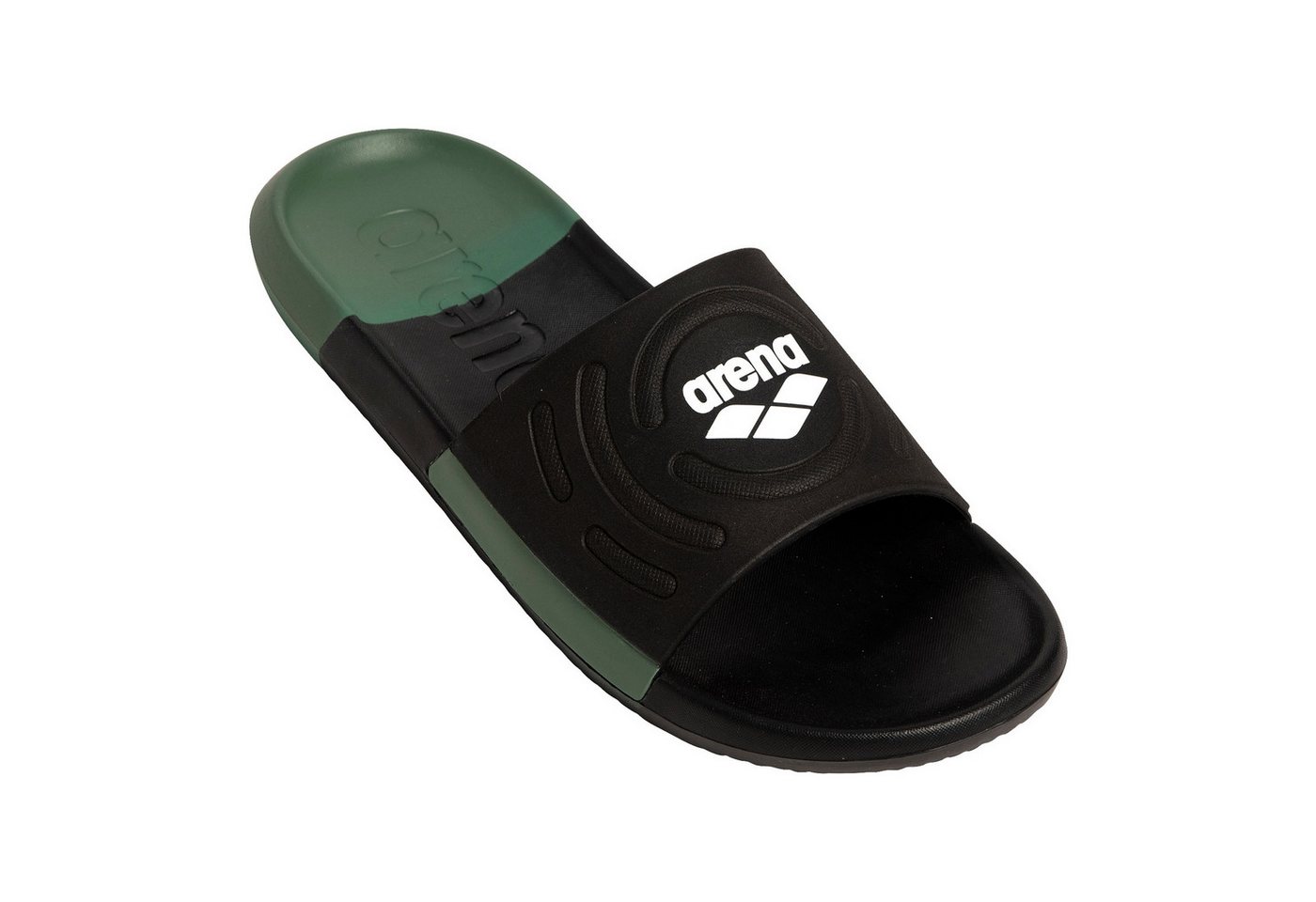 Arena Urban Active Badepantolette mit Arena-Logo auf dem Riemchen