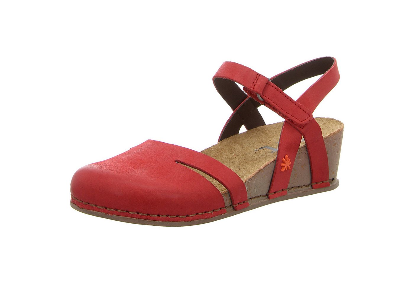 ART I live Keilsandalette (rot)