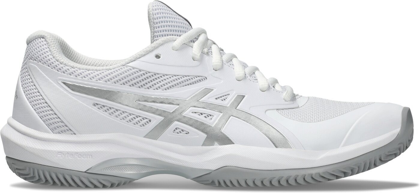 ASICS GAME FF CLAY/OC WHITE/PURE SILVER Tennisschuh