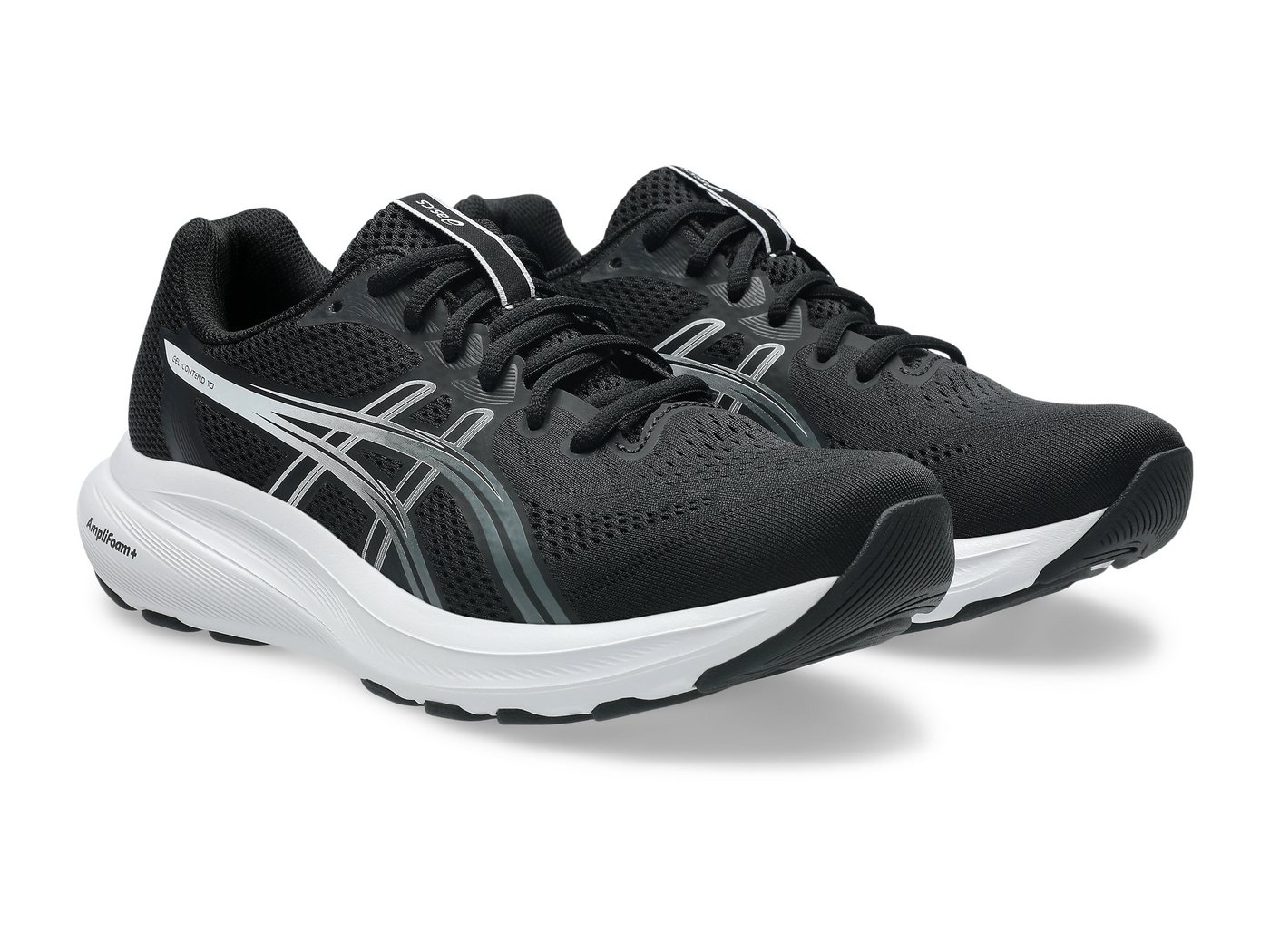 ASICS GEL-CONTEND 10 Laufschuh (schwarz/weiß)