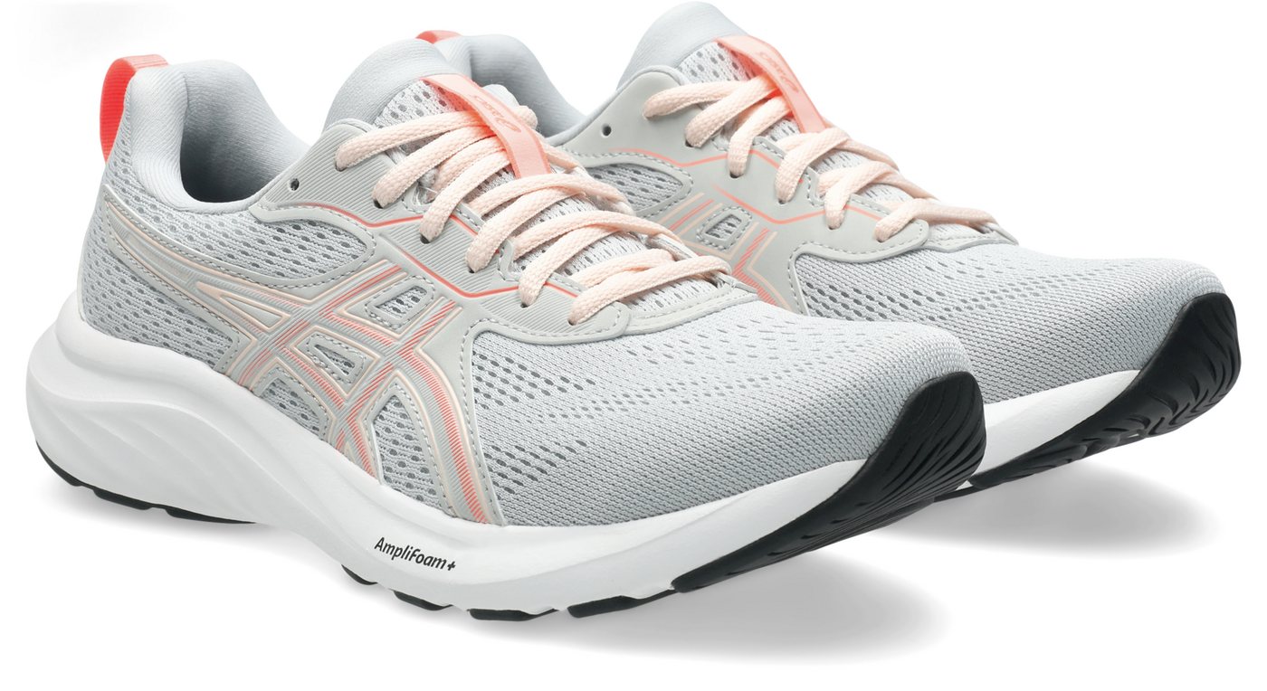 ASICS GEL-CONTEND 9 Laufschuh mehr Dämpfung (grau/rosa)