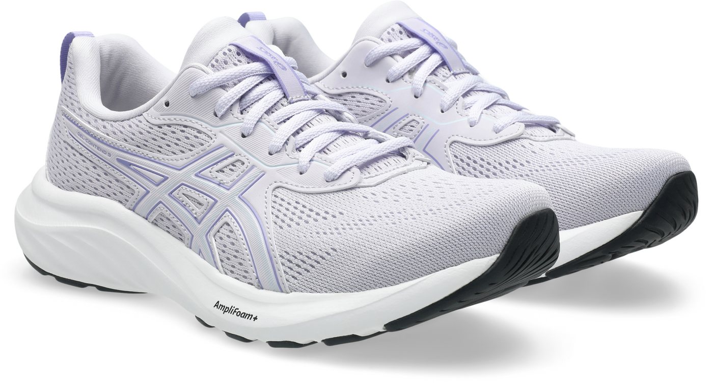 ASICS GEL-CONTEND 9 Laufschuh mehr Dämpfung (lila/blau)