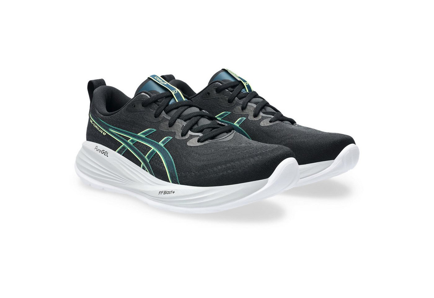 ASICS GEL-CUMULUS 27 Laufschuh (schwarz/gelb)