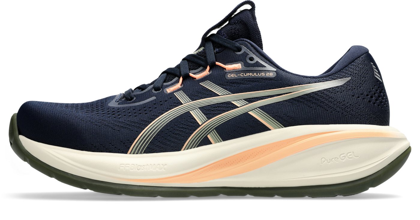 ASICS GEL-CUMULUS 28 Laufschuh mit PureGEL Dämpfung, mit FF BLAST MAX Mittelsohlen-Foam
