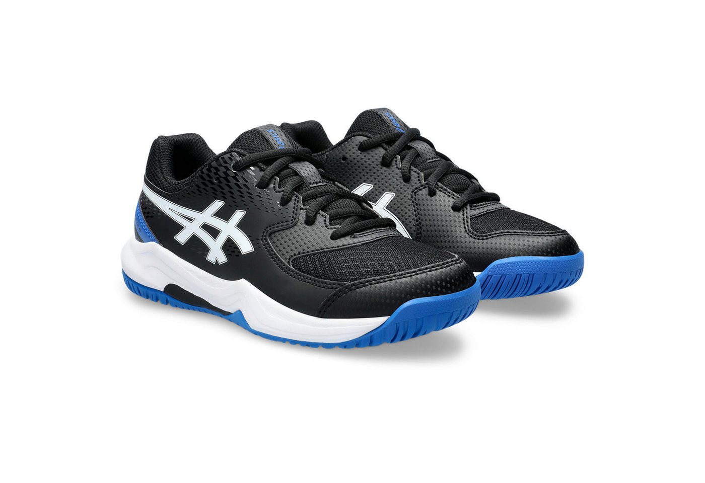 ASICS GEL-DEDICATE 8 GS Tennisschuh Multicourt-Schuhe (schwarz/blau)