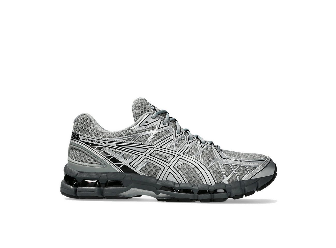 ASICS Gel-Kayano 20 Herren Gravel Pure Silver Sneaker
