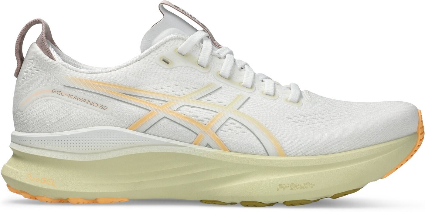 ASICS GEL-KAYANO 32 WHITE/ORANGE GLOW Laufschuh