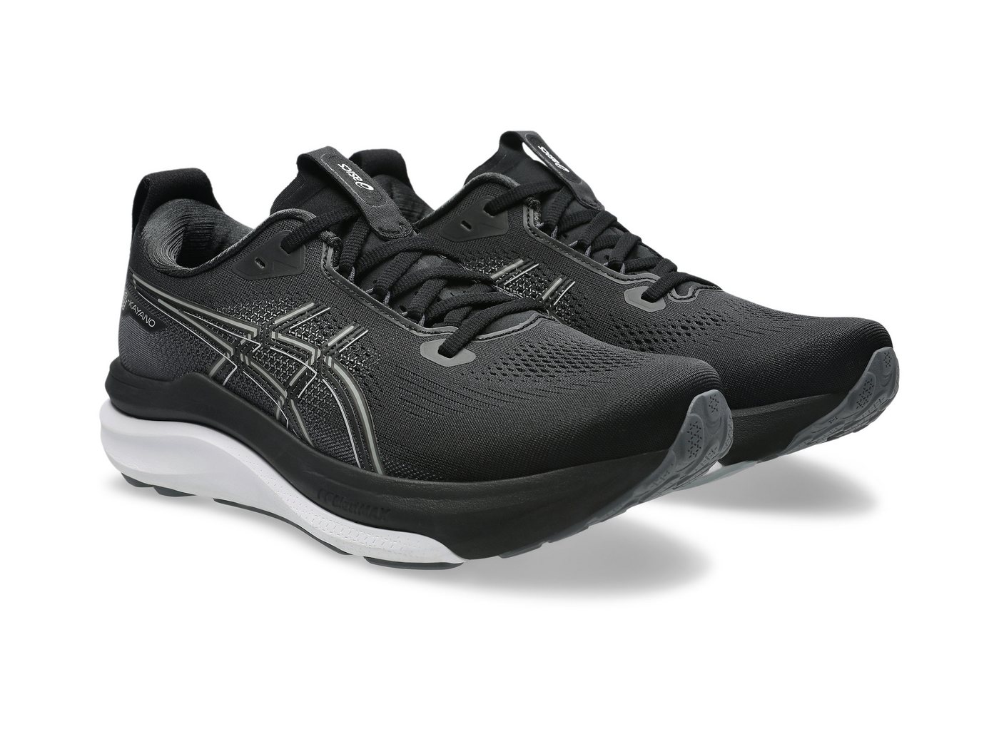 ASICS GEL-KAYANO 33 Laufschuh für mehr Stabilität (schwarz/weiß)