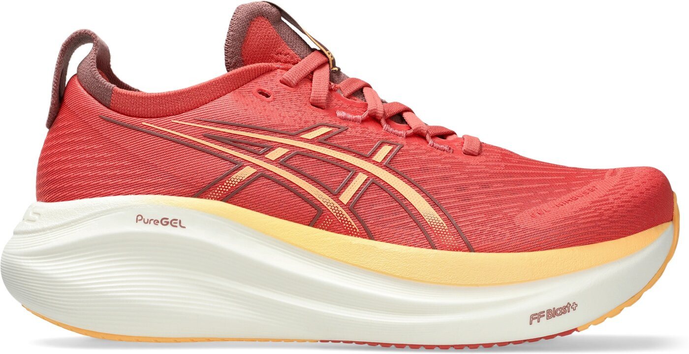 ASICS GEL-NIMBUS 27 DARK PINK CLAY/ORANGE GLOW Laufschuh