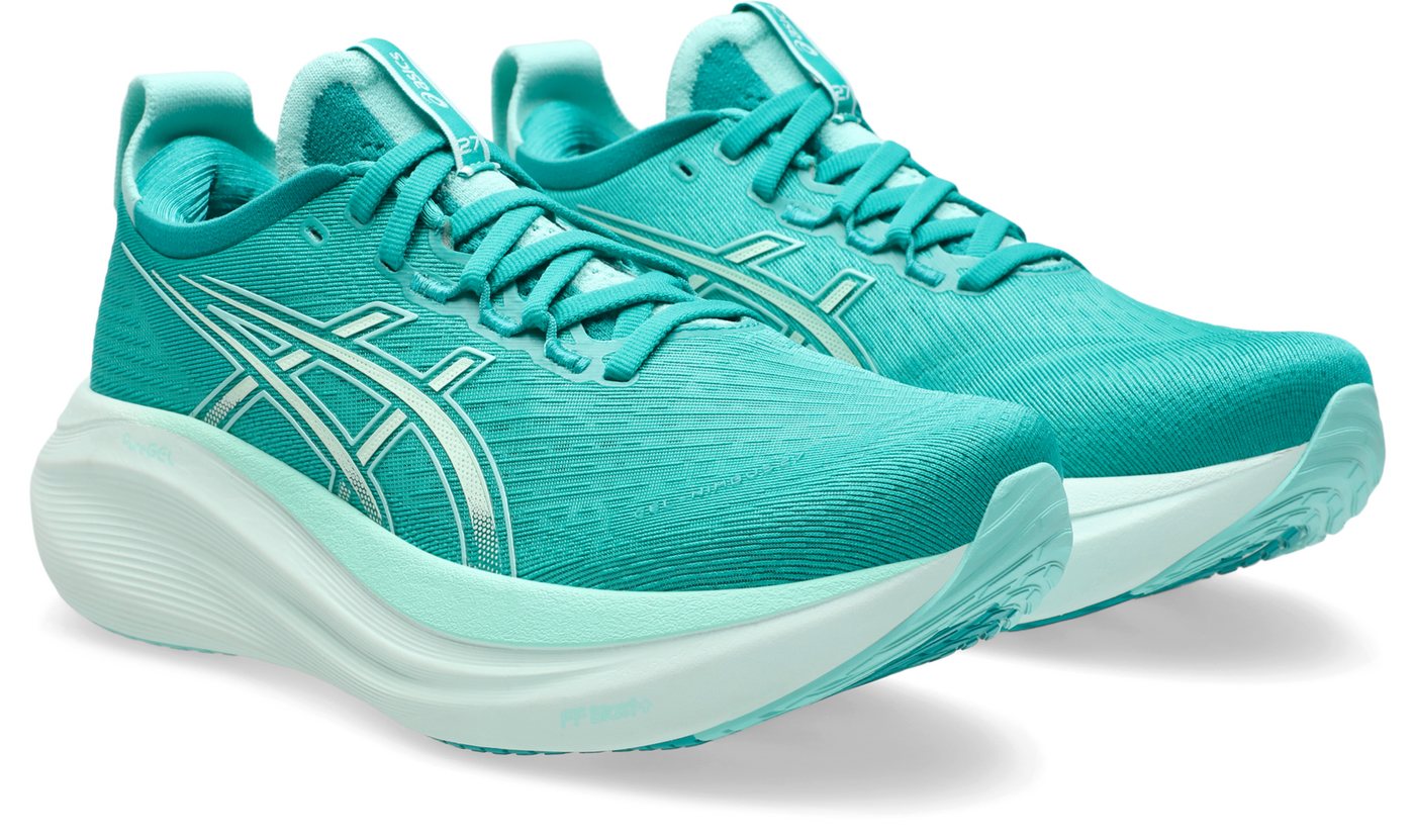 ASICS GEL-NIMBUS 27 Laufschuh (WAVE TEAL/ILLUMINATE MINT)