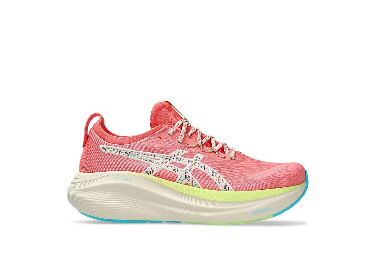 ASICS Gel-Nimbus 27 TR Damen Nature Bathing Guava Laufschuh