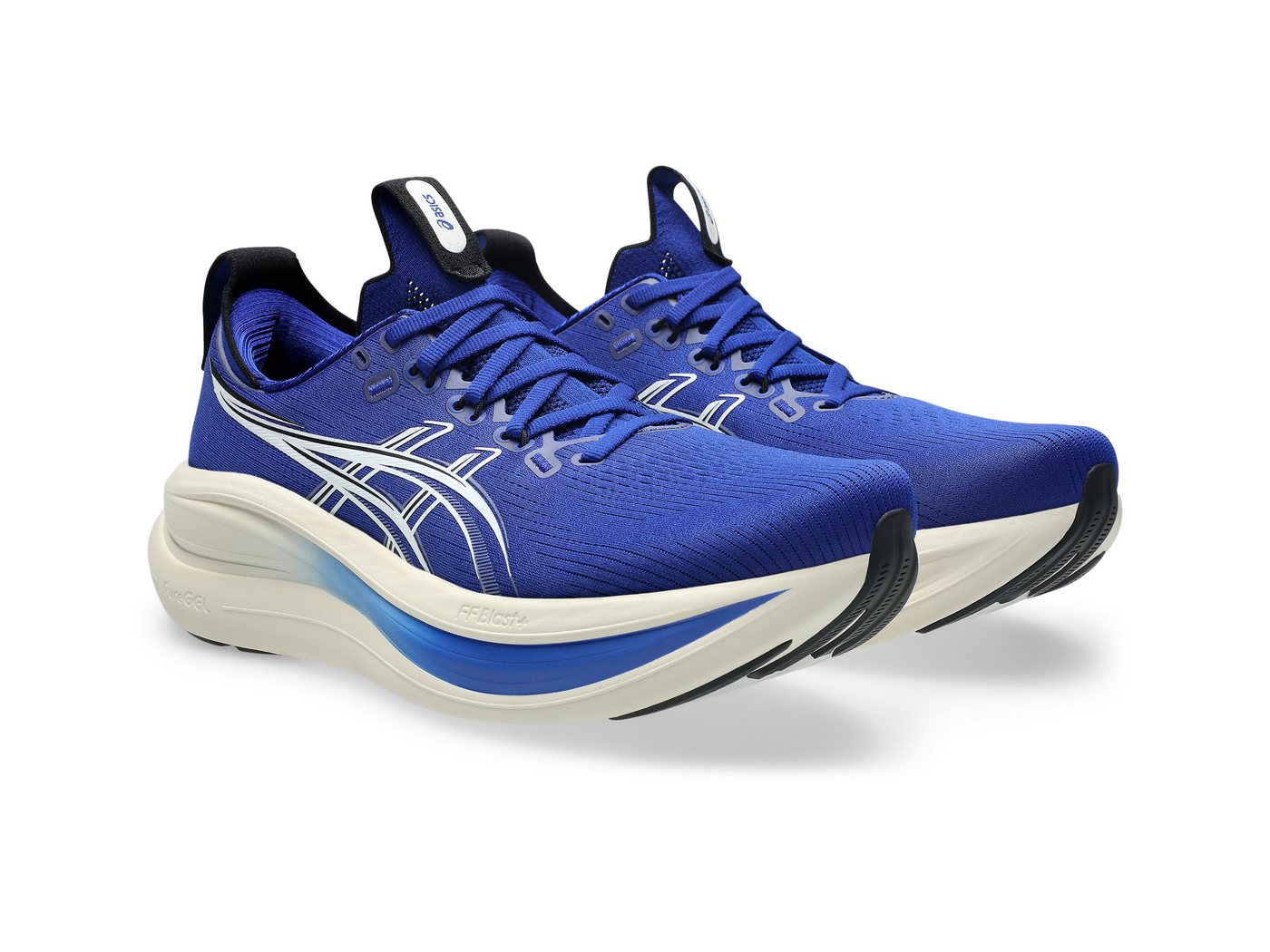 ASICS GEL-NIMBUS 28 Laufschuh mit Knit-Obermaterial, mit FF BLAST PLUS Dämpfung